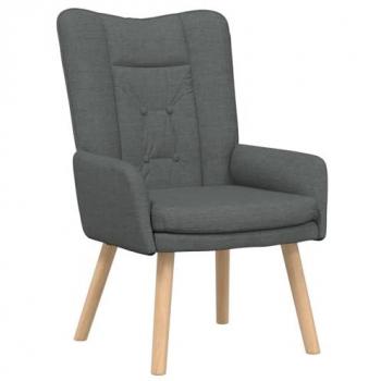 Fauteuil Ergonomique Gris Foncé 63 x 67 x 94 cm Tissu