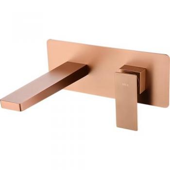 Rubinetteria incasso lavabo Pisa oro rosa spazzolato IMEX