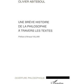 Une brève histoire de la philosophie à travers les textes