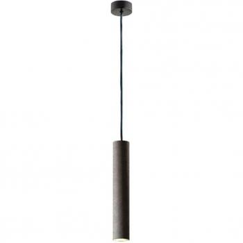 Luz Colgante Brenta Argon en Acero Antracita 6 cm