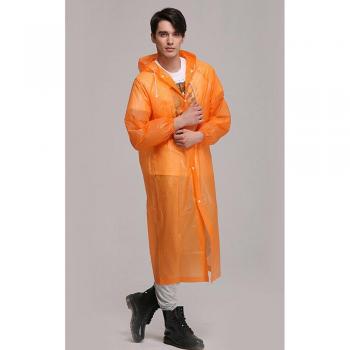 Adult Transparent Rainwear with Hood