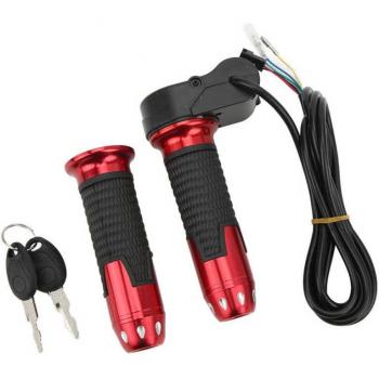 Sensitive Twist Throttle Handlebar Grips for Electric Bike, 12V-99V