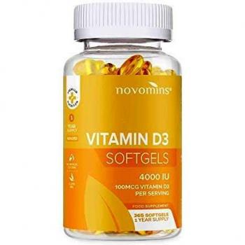 Vitamine D3 Ultra‑Dose 4000 UI – Capsules Faciles à Avaler