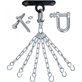 RDX X1 – 6 Crochets Acier Noir Chaîne Pivot