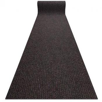 Antislip Runner Doormat Liverpool Brown 100x250 cm