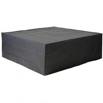 Schutzhülle für Sitzgruppe 325 x 205 x 70 cm, Grau/Schwarz