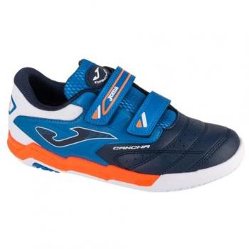 Joma Infantil Cancha JR Tênis Velcro Azul