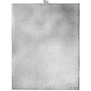 Darice 10.5 x 13.5-Inch 7 Plastic Canvas Count, Pack of 12, Clear