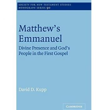 Matthew's Emmanuel: Divine Presence and God's People in the First Gospel