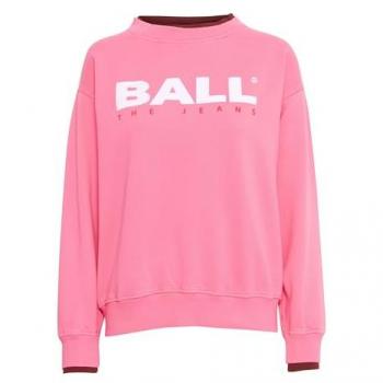 Baumwollpullover BASIMONA in Pink