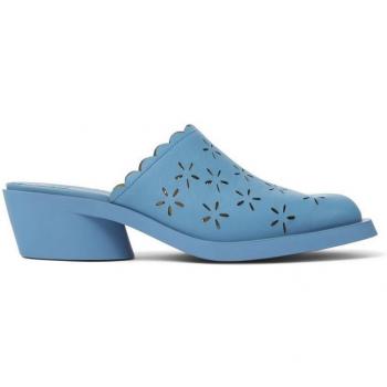Tacón Chic en Piel Troquelada