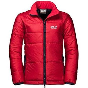 Jack Wolfskin Junior Argon‑Jacket – Rot-Lackierung – 128 (Kinderserie)