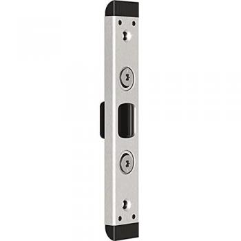 Boulon Gâche Fuhr 59076 U‑St 24x8 mm L/R ArgentF