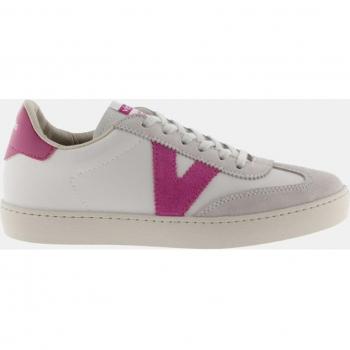 Sneaker in pelle e crosta Victoria Berlin Fuchsia EU 38