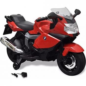 Moto Elettrica BMW 283 Rossa per Bambini 6 V