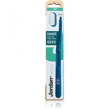 Jordan Change Soft Toothbrush with 4 Replacement Heads