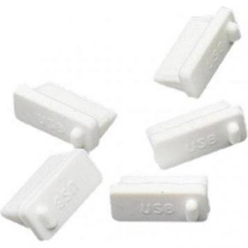 5er Set Staubdicht USB Stecker Abdeckungen für 2.0/3.0 Anschlüsse für Computer