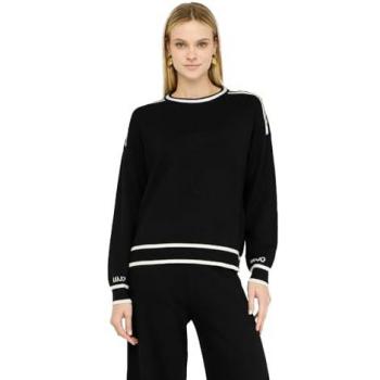 Liu Jo Pullover TF5230 MS59L Schwarz Regular Fit – Damen‑Klassiker