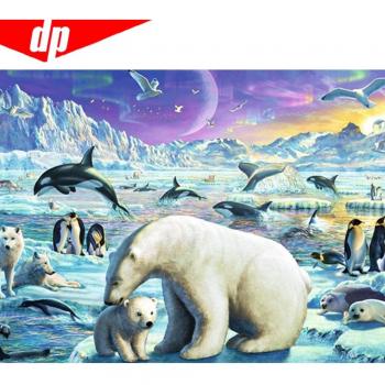 Punto Cruz Diamante Polar 20×30 cm
