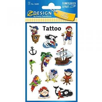 AVERY Zweckform 56683 Kinder Tattoo Set