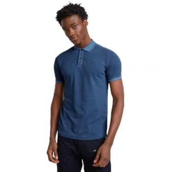 G-Star Polo A Maniche Corte Blu Marino Oscuro Gd S