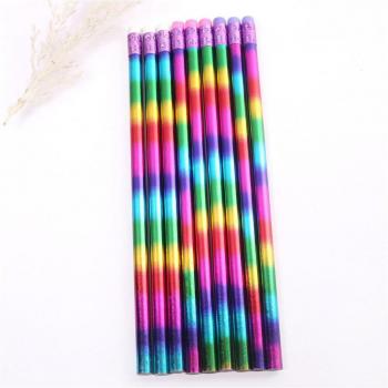 Eco-Friendly Rainbow Pencils