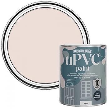 Rust‑Oleum Elbow Beach uPVC Door/Window Paint, Matte, 750 mL – Pink Edition