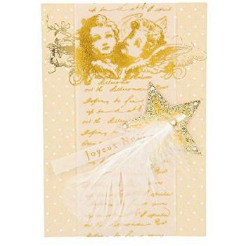 Vœux d’Hiver – Cartes Enchantées d'Anges Dorés