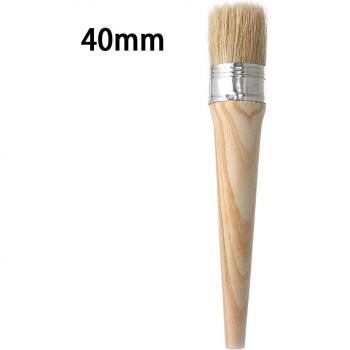 Natural Bristle Brush for Folk Art and Home Decor