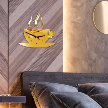 Reloj de Espejo Extraíble para Decoración