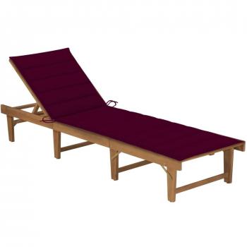Transat Patio « Bois d'Acacia Deluxe »