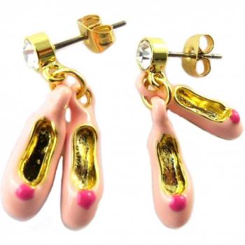 Lily P2035 Oro Rosa Arte Orecchini Merveilleux Ratti d'Opera