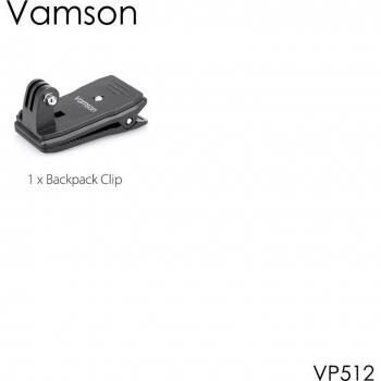 Clip de rotación Vamson 360 grados para GoPro, accesorios para modelos Hero 10, 9, 8, 7, 6, 5, 4, 3+, Yi 4K y SJCAM