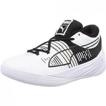 Puma Fusion Nitro Classic Basketball Sneaker – White Edition, EU 47, UK 12 – Authentic 376639‑01