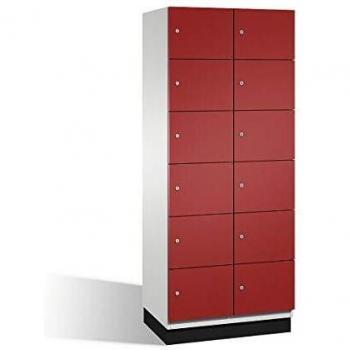 Armadietto Cambio C+P con porte in acciaio