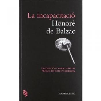 La incapacitació (Tapa blanda).