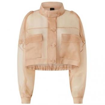 Pinko Top „Körnung“ – Rosa, Größe 40