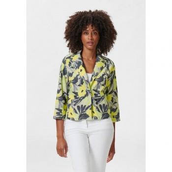 MADELEINE Oversized Jacke mit Blumenmuster