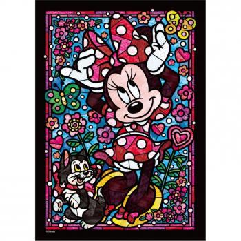 Décor Vitrail Disney Minnie 18 × 26 cm