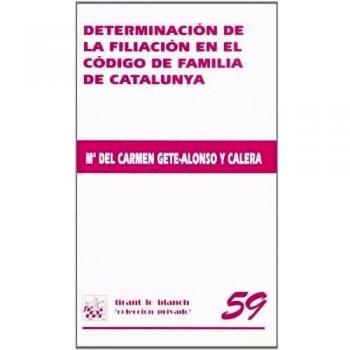 Determinación de la filiación en el código de familia de catalunya