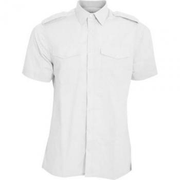 Herren Pilotenhemd Kurzarm von Kustom Kit