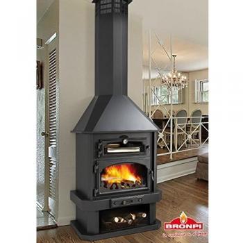 Chimenea Bronpi Ebro 14 kW con Horno