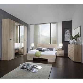 Chambre Adulte Style Chêne 180x200 cm