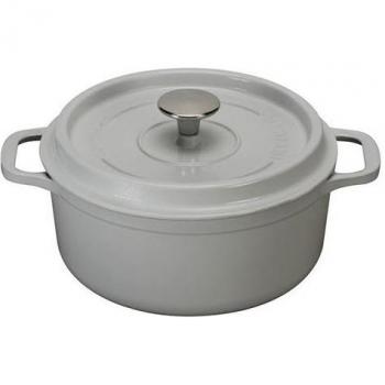 Gris Invicta 402262 – Cocotte Ronde en Fonte