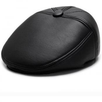 HT2629 Men's Thick Beret Cap