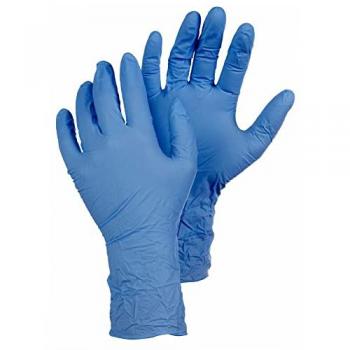 TekBlue Disposable Nitrile Gloves – Powder‑Free, Textured Fingertips