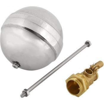 1 PC G1 Brass Male Thread Water Float Ball Valve