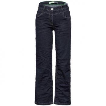CECIL Damen Geradejeans 27 L30 Blau Rinse Waschung 5‑Pocket Schnitt
