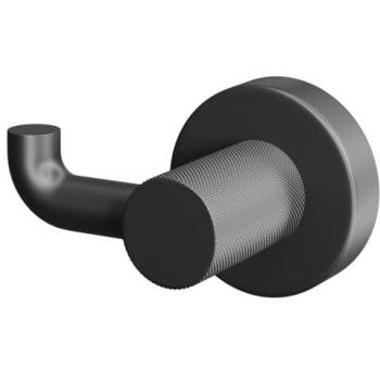 Colore Industrial Style Wall Mounted Robe Hook | Matt Black | Metal | 65mm x 50mm x 55mm
