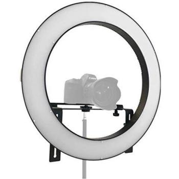 Falcon Eyes Wi-Fi Bi-Color LED Ringlicht Dimmbar DVR-160TW (Schwarz)